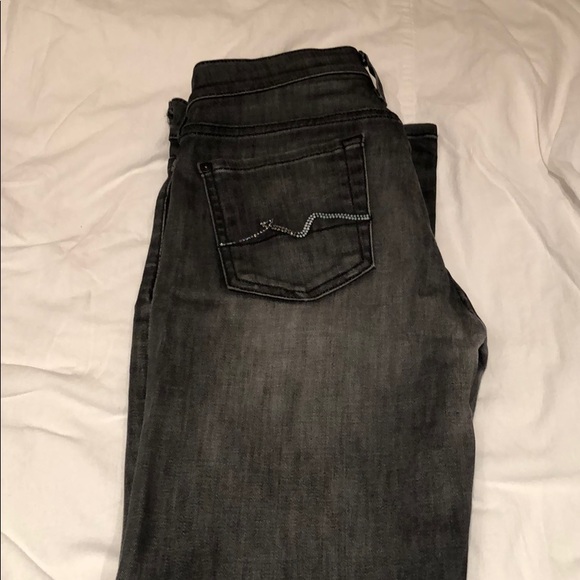 7 For All Mankind Straight Leg Jeans Size 25 - Picture 3 of 8